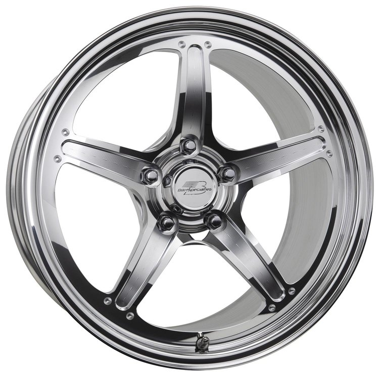 Street Lite Monoblock Drag Pack Rear Wheel [17" x 10"] Polished