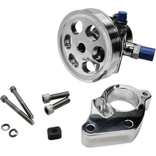 Power Steering Bracket & Pulley Big Block Chevy with Long Water Pump
