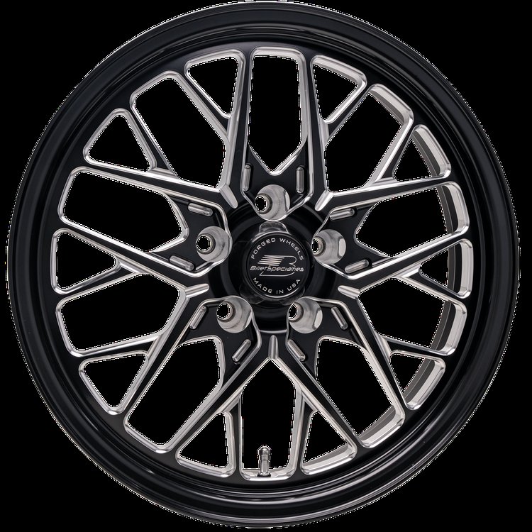 REDLINE Front Wheel, Size: 17" x 4.50", Bolt Pattern: 5" x 4.75", Offset: 61 mm [Black]