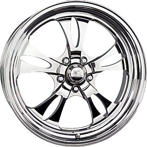 Fast Lane PS70-Series Wheel Size: 16" x 7" Bolt Circle: 5 x 4-1/2" Back Spacing: 4"