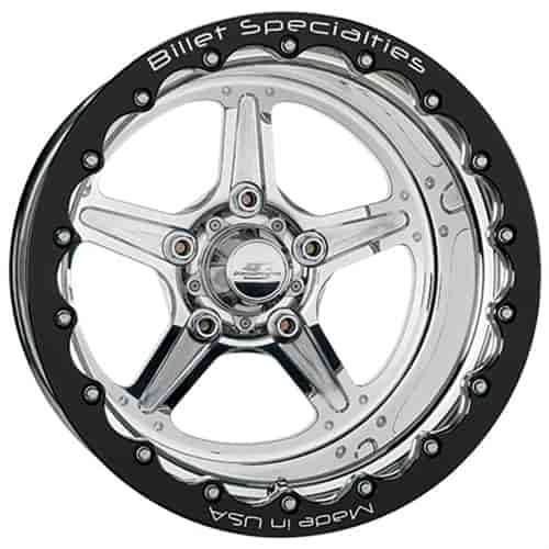 Street Lite Single Beadlock Polished Wheel