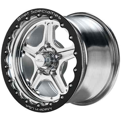 Street Lite Single Beadlock Polished Wheel