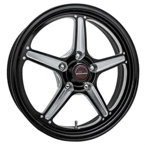 Street Lite 1-Piece Black Wheel