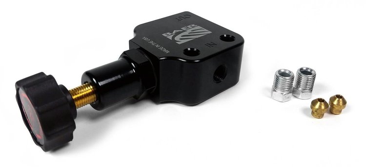 General-Fit Adjustable Proportioning Valve 3/8-24 Inverted Flare Inlet/Outlet
