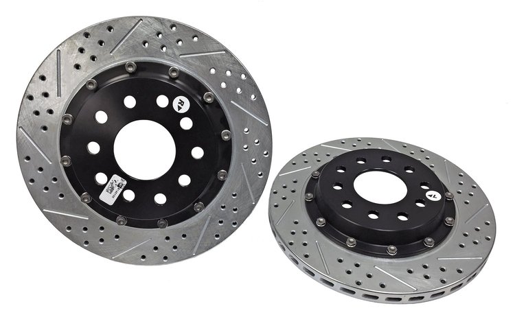 2302082 EradiSpeed+ Rear 2-piece Performance Brake Rotors, SDZ