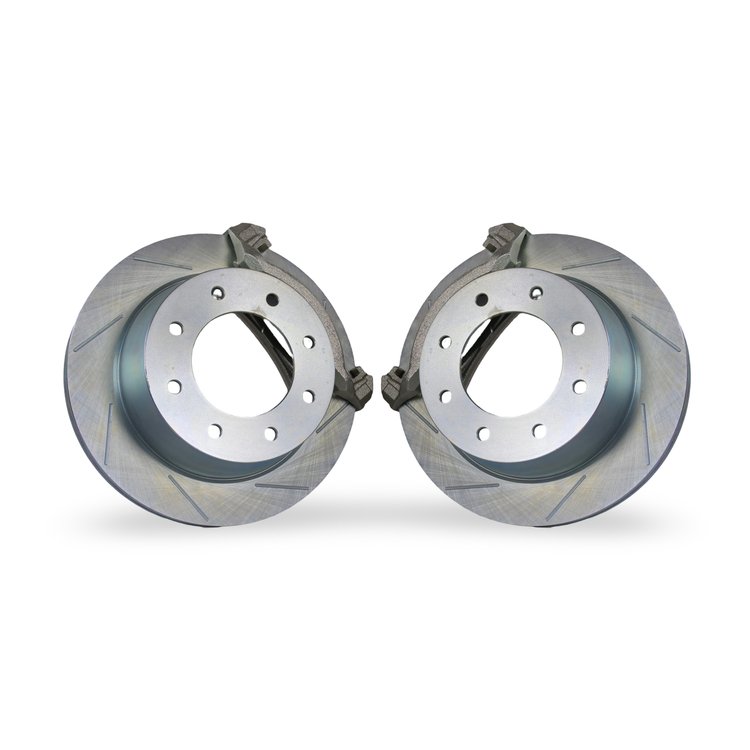 Big Claw HD Performance Rotors for Select Chevrolet and GMC Models [Rear, 15 in. x 1.339 in., Slotted]