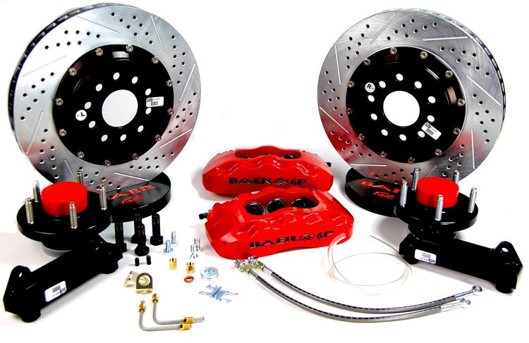 4141042CY 14 in. Pro+ Front Brake Kit [Comp Yellow, SDZ, Standard Studs]
