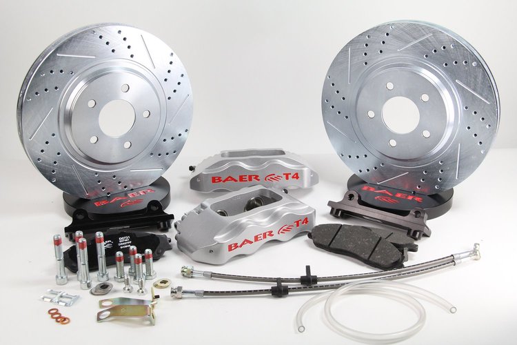 Track 4 Front Brake Kit 1979-2004 Mustang
