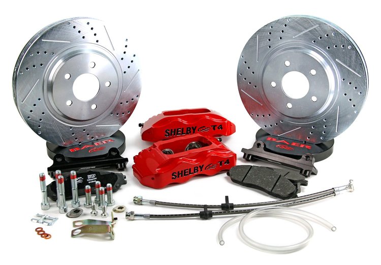 Track 4 Front Brake Kit 1979-2004 Mustang Cobra