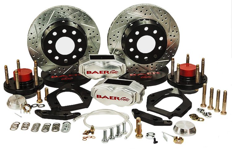 SS4+ Deep Stage Drag Race Front Brake System 2015-2017 Ford Mustang
