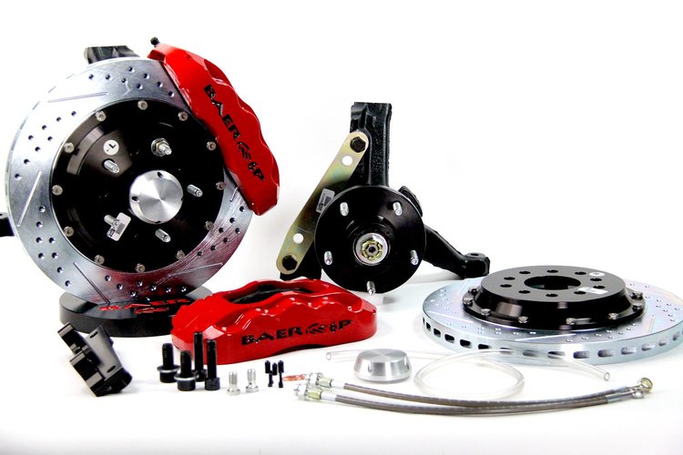 4301367FR 13 in. Pro+ Front Brake Kit [Fire Red, SDZ, Standard Studs]