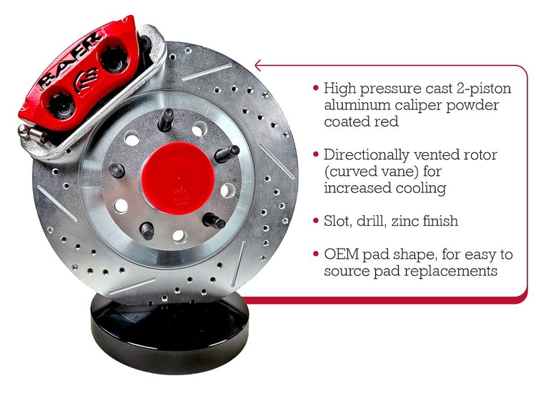 4301676R 13 in. Classic Series Front Brake Kit