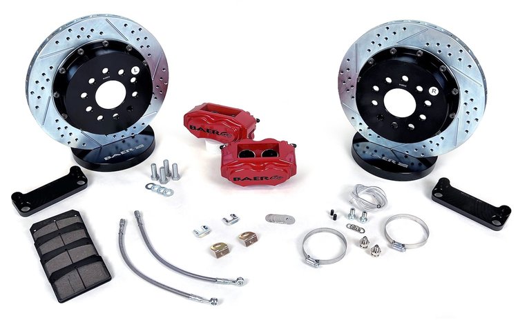 4302478CY 13 in. SS4+ Rear Brake Kit [Comp Yellow, SDZ]