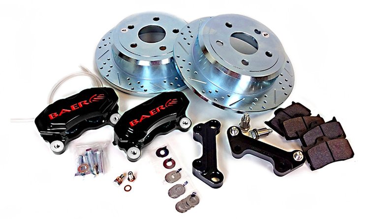 SS4 Rear Brake System 2007-15 Jeep JK