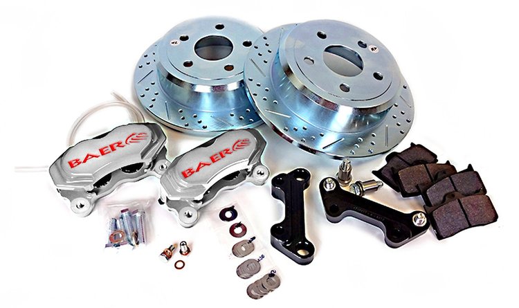 SS4 Rear Brake System 2007-15 Jeep JK