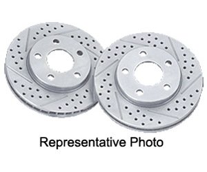 Front DecelaRotor Brake Rotors 2000-05 Focus