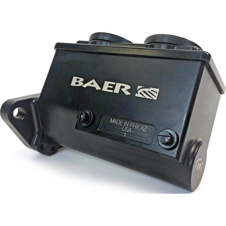 6801273RP ReMaster 2-Bolt Master Cylinder 1 in. Bore, Right Port for GM, Ford [Black]
