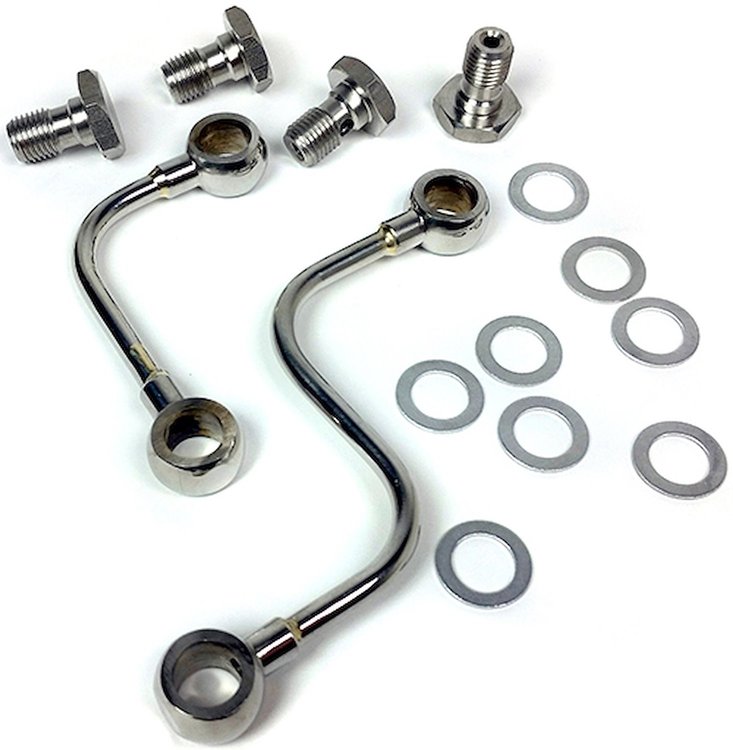 Remaster Hard Lines Banjo Style Master Cylinder to Prop Valve