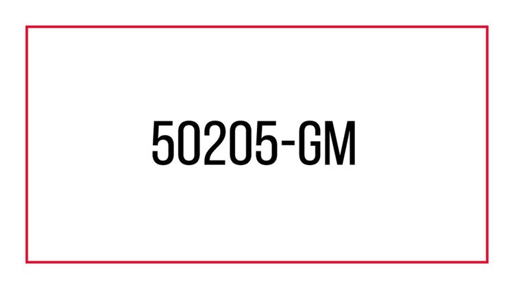 50205-GM Coil Spacer Front Leveling Kit Fits Select Chevy Silverado 1500