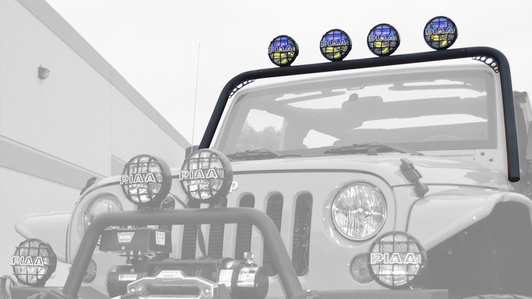 JK-6125-2 Cargo Roof Rack System Fits Select Jeep Wrangler JK