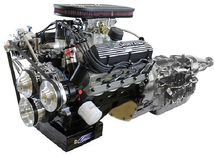 B347FKB4R7M Mustang Edition Ford Compatible, EFI, Black Kit