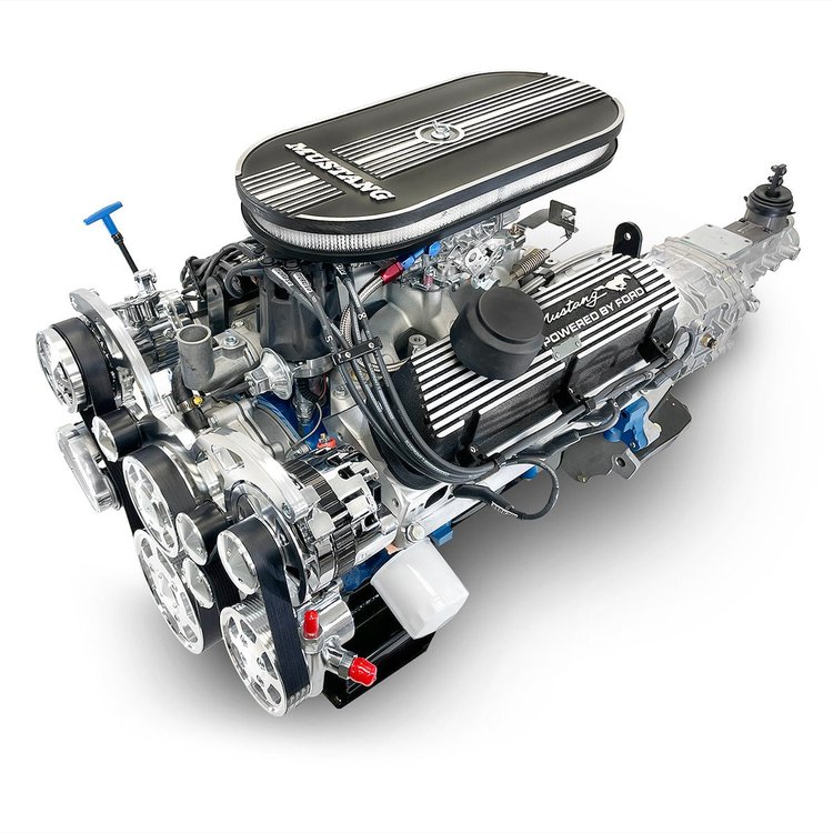 B347KTKXM Standard Edition Ford Compatible, Carb, Polished Kit