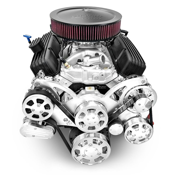 B400FK700 Standard Edition GM Compatible Builder Series, EFI, Polished Pulley Kit