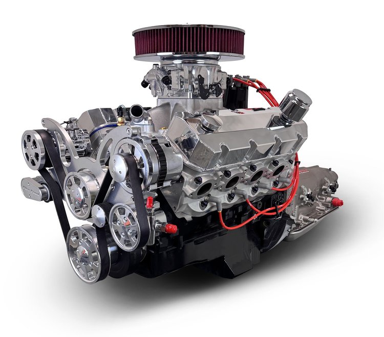 B598FK4L8 Standard Edition GM Compatible Builder Series, EFI, Polished Pulley Kit