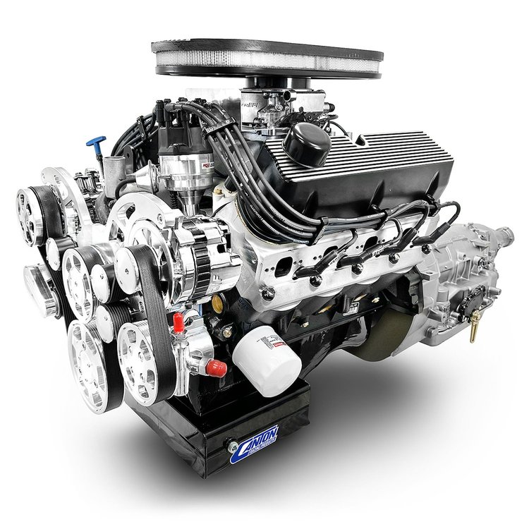 BF427FK4R7C Cobra Edition Ford Compatible Builders Series, EFI Engine & 4R70W Transmission w/Polished Kit [Front Sump]