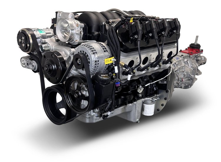 BLS3763KT56 Standard Edition GM LS Compatible Builder Series, EFI, Natural Kit