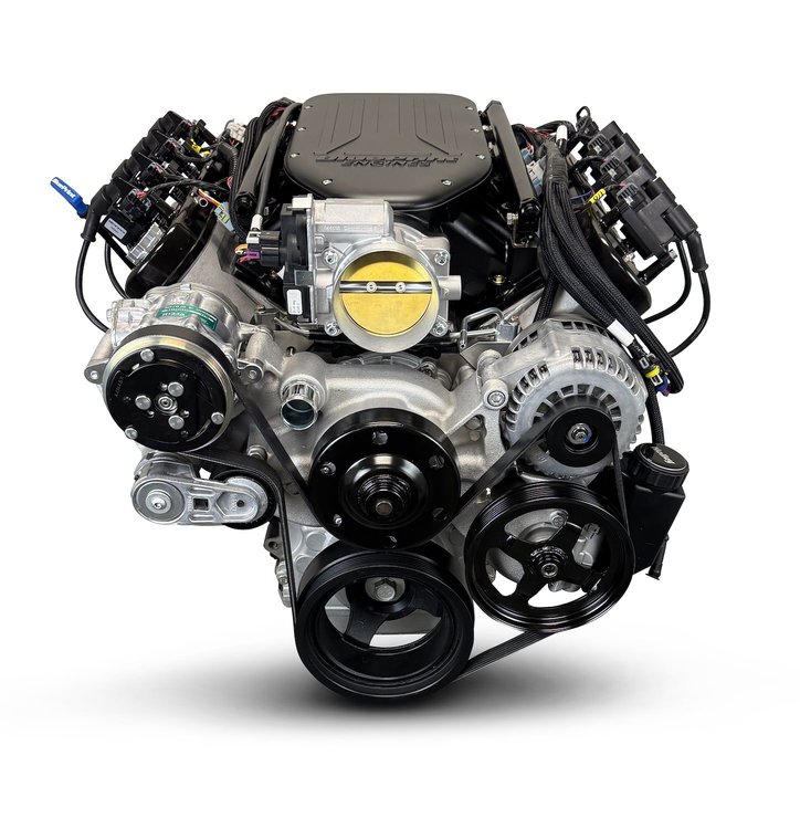 BLS4278KTKX Standard Edition GM LS Compatible Builder Series, EFI, Natural Pulley Kit