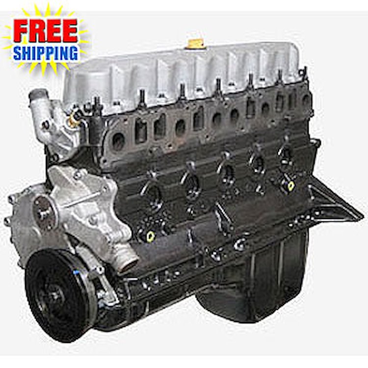 4.0L Jeep 258ci Stroker Base Engine 230HP/315TQ