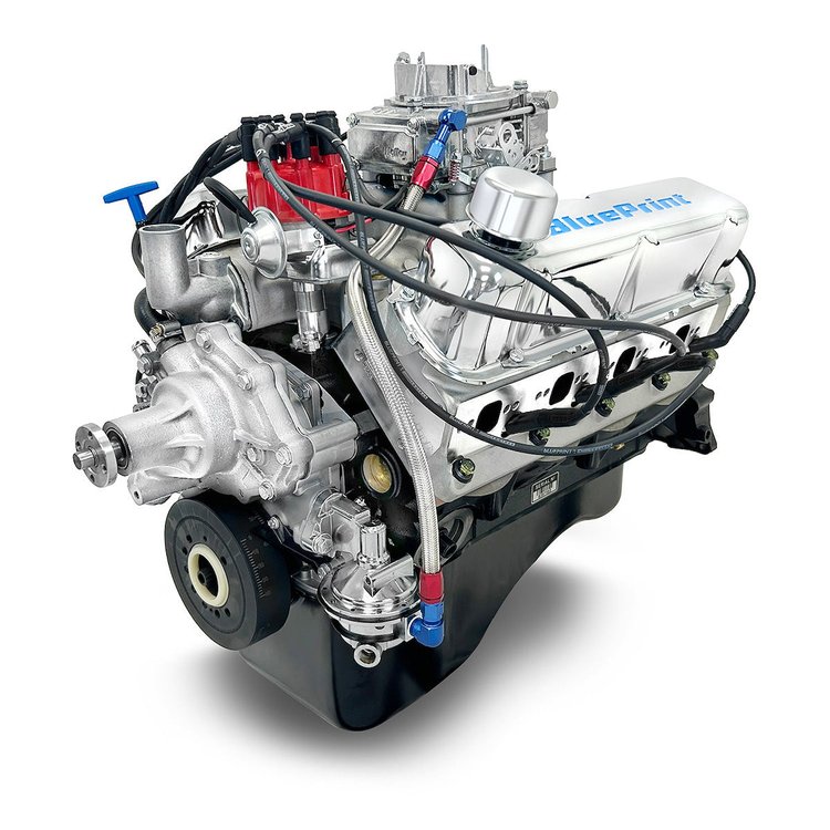 BP302CTCD Ford Small Block Compatible 302 ci. Deluxe Dressed Crate Engine [Front Sump]