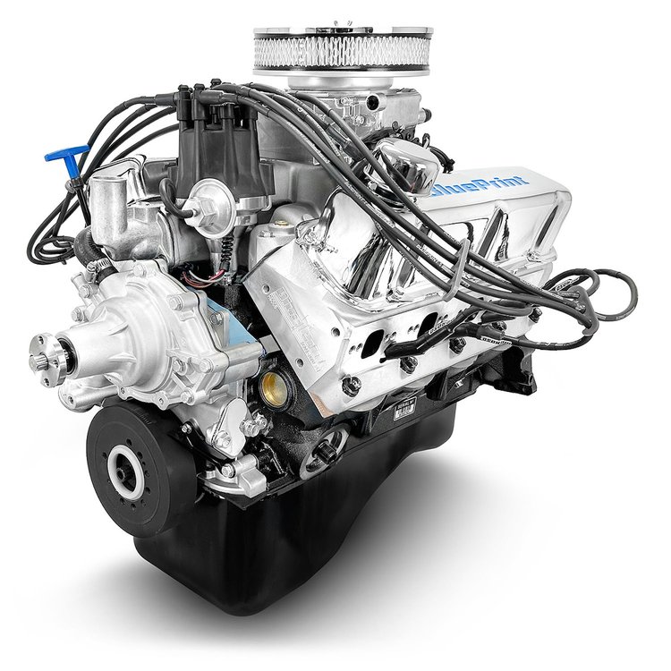 BP302CTFD Ford Small Block Compatible 302 ci. Deluxe Dressed Crate Engine [Front Sump]