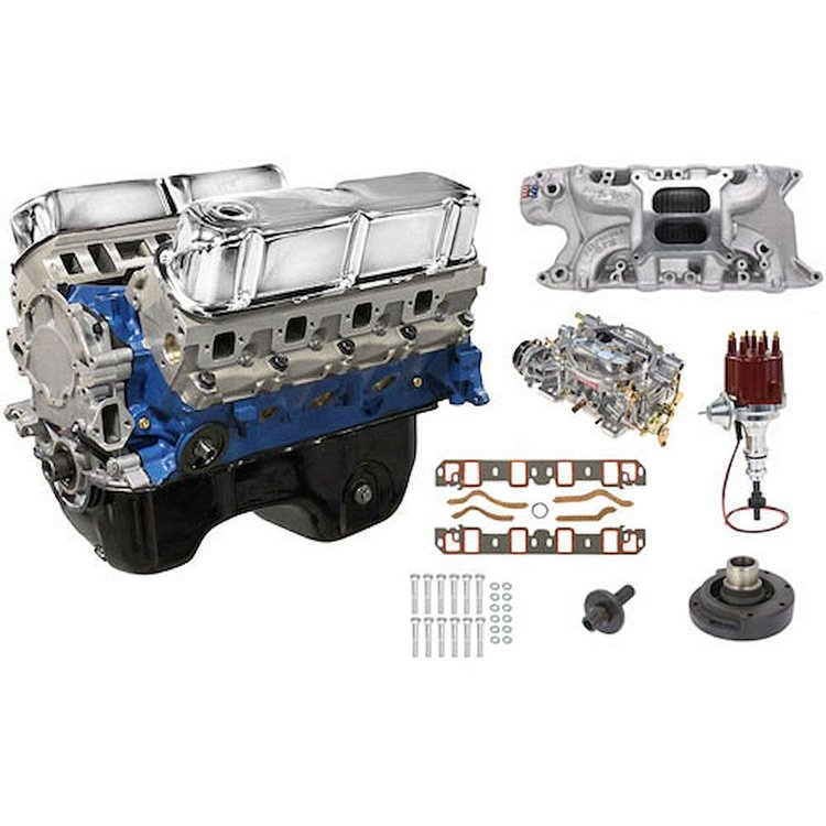 Ford Small Block 306ci Base Crate Engine Kit 370HP 350TQ