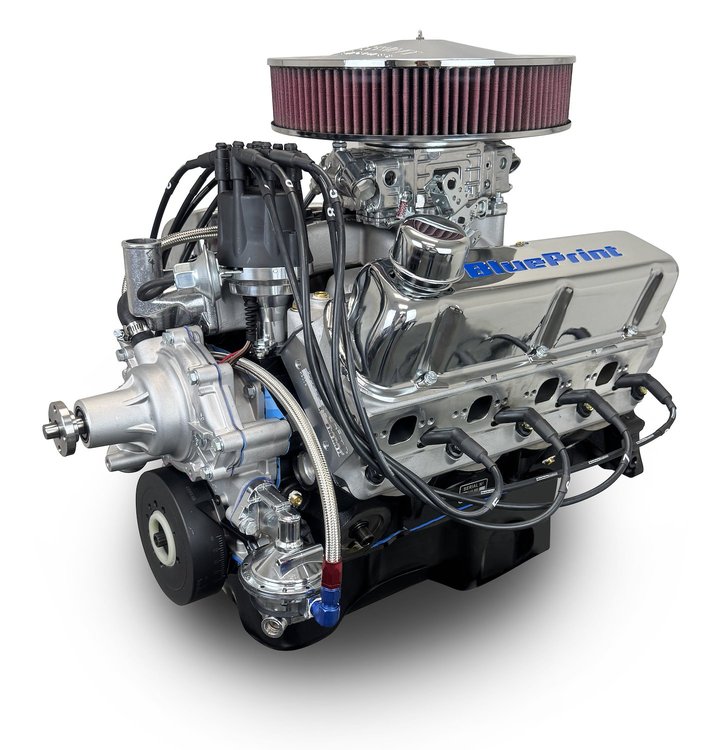 BP3479RCTCD Ford Small Block Compatible 347 ci. Deluxe Dressed Crate Engine [Dual/Rear Sump]