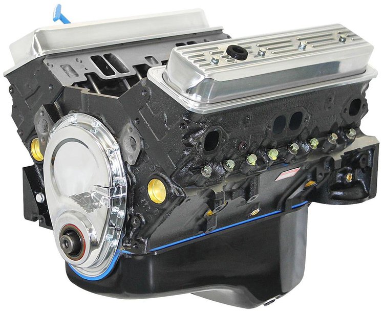 Chevy Small Block 350 ci Base Crate Engine 365 HP 405 TQ w/Vortec Cast Iron Heads