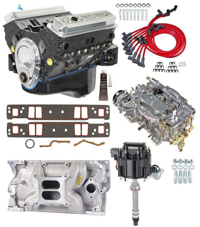 Small Block Chevy 350 ci Base Engine Easy Kit