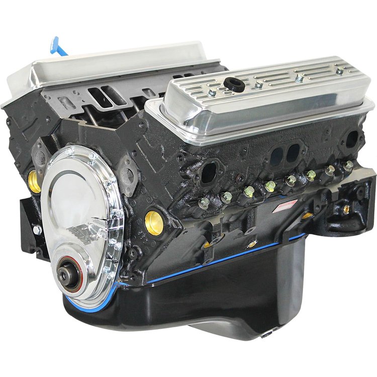 Chevy Small Block 350 ci Base Crate Engine 373 HP 400 TQ w/Vortec Cast Iron Heads