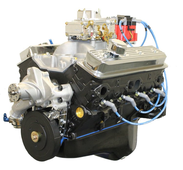 Small Block Chevy 350 ci Complete Drop-In Crate Engine Long Block