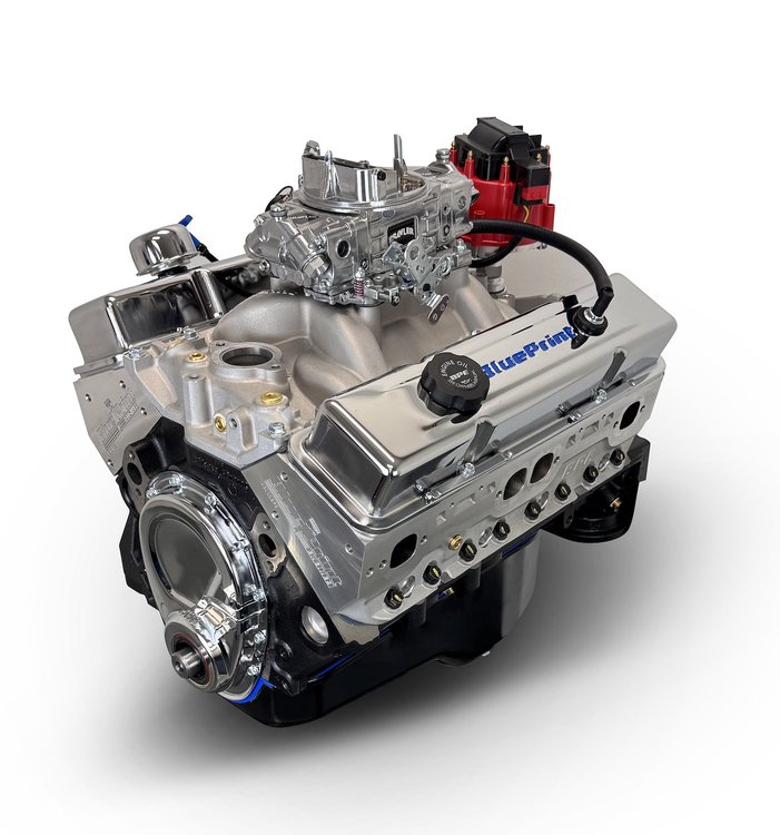 BP3505CTC GM Compatible Small Block Chevy 350 ci. Base Dressed Carbureted Crate Engine [390 HP]