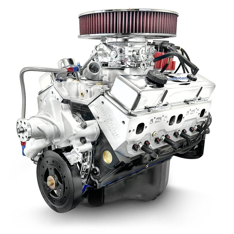 BP3505CTCD GM Compatible Small Block Chevy 350 ci. Deluxe Dressed Carbureted Crate Engine [390 HP]