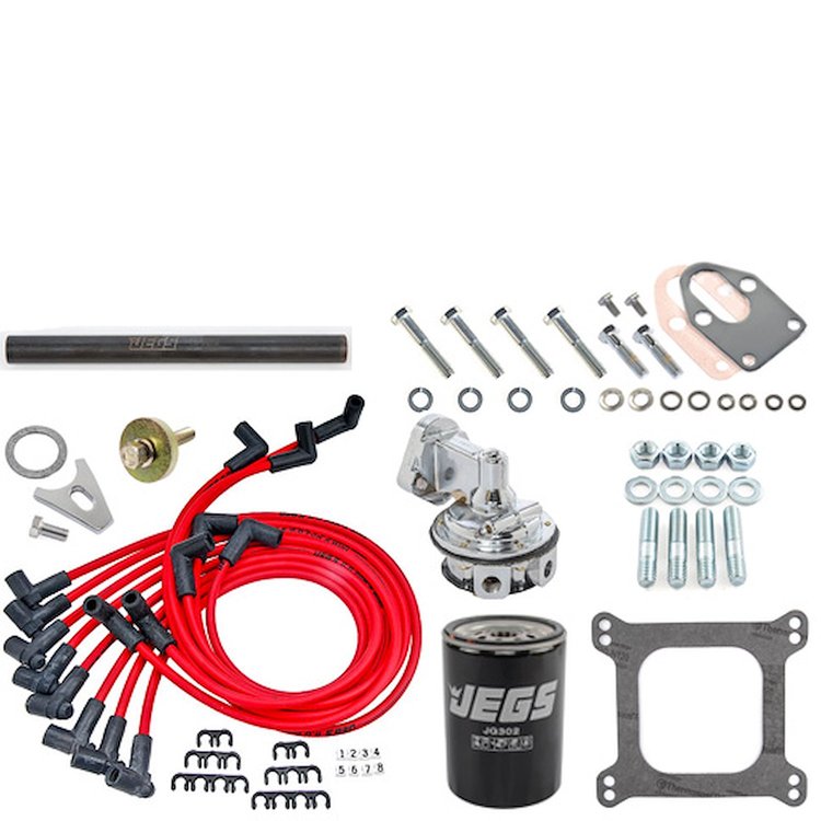 Small Block Chevy 355ci Base Engine Install Kit