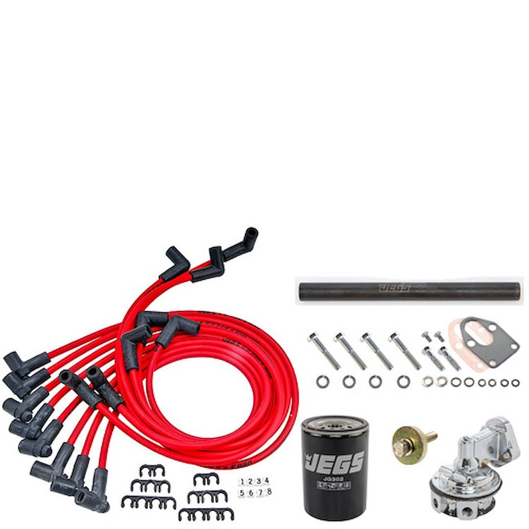 Small Block Chevy 383ci Dress Engine Install Kit