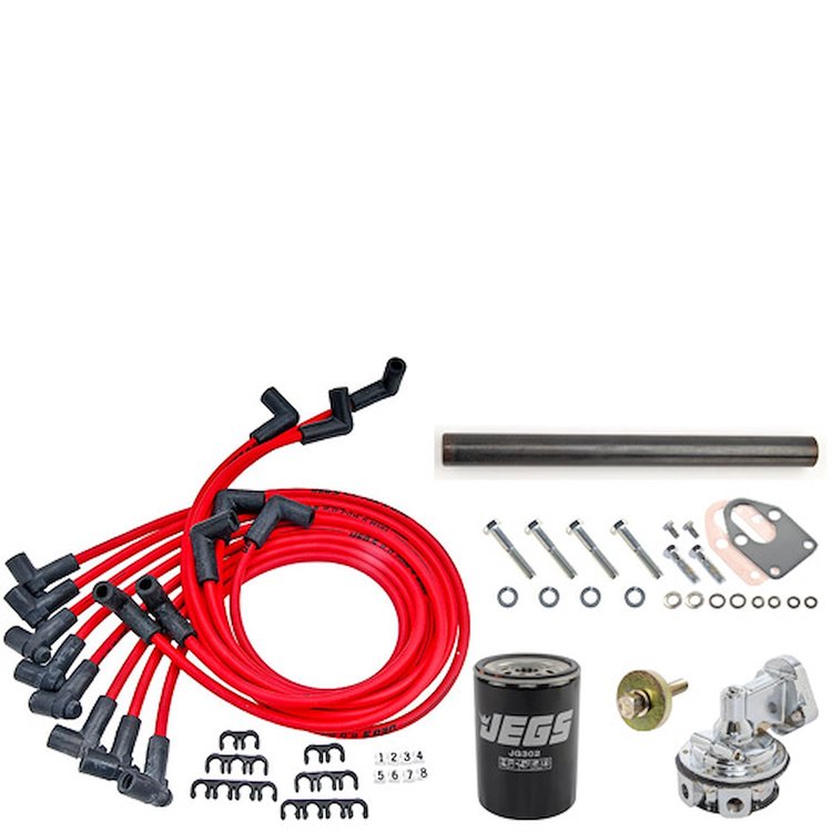 Budget Stomper Small Block Chevy 383ci Dress Engine Install Kit