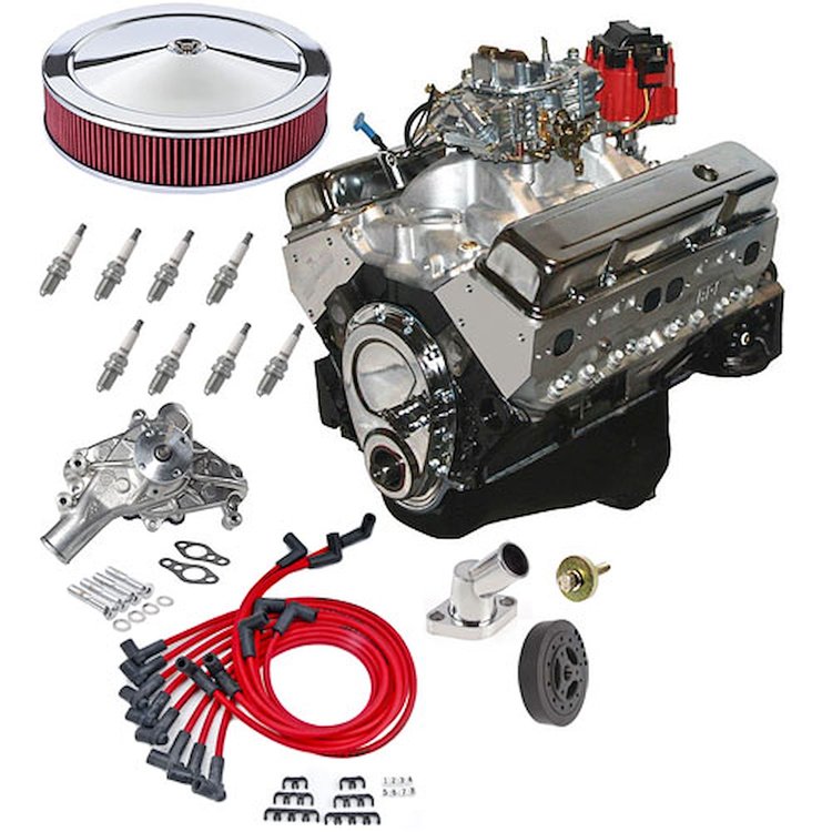 SBC 383ci Dress Engine 420HP/440TQ w/ Aluminum Heads