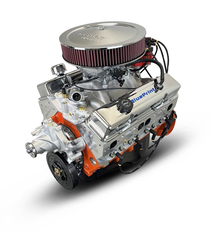 BP4002CTFD GM Compatible Small Block Chevy 400 ci. Deluxe Dressed Fuel Injected Crate Engine [500 HP]