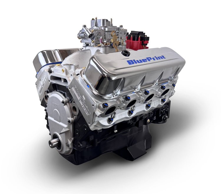 BP4967CTC GM Compatible Big Block Chevy 496 ci. Base Dressed Carbureted Crate Engine [600 HP]