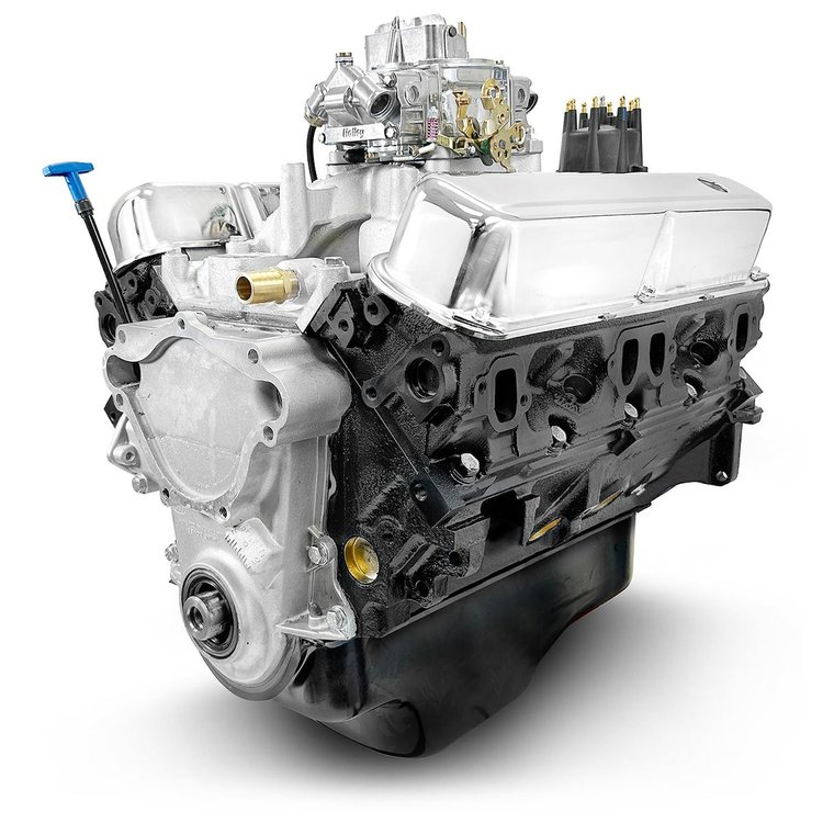 BPC4082CT Chrysler Small Block Compatible 408 ci. Stroker Base Dressed Engine [375 HP]