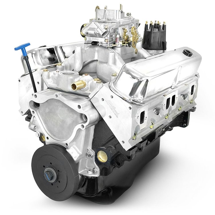 BPC4085CTC Chrysler Small Block Compatible 408 ci. Stroker Base Dressed Engine [465 HP]